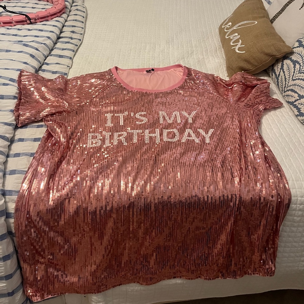 birthday tshirt dress